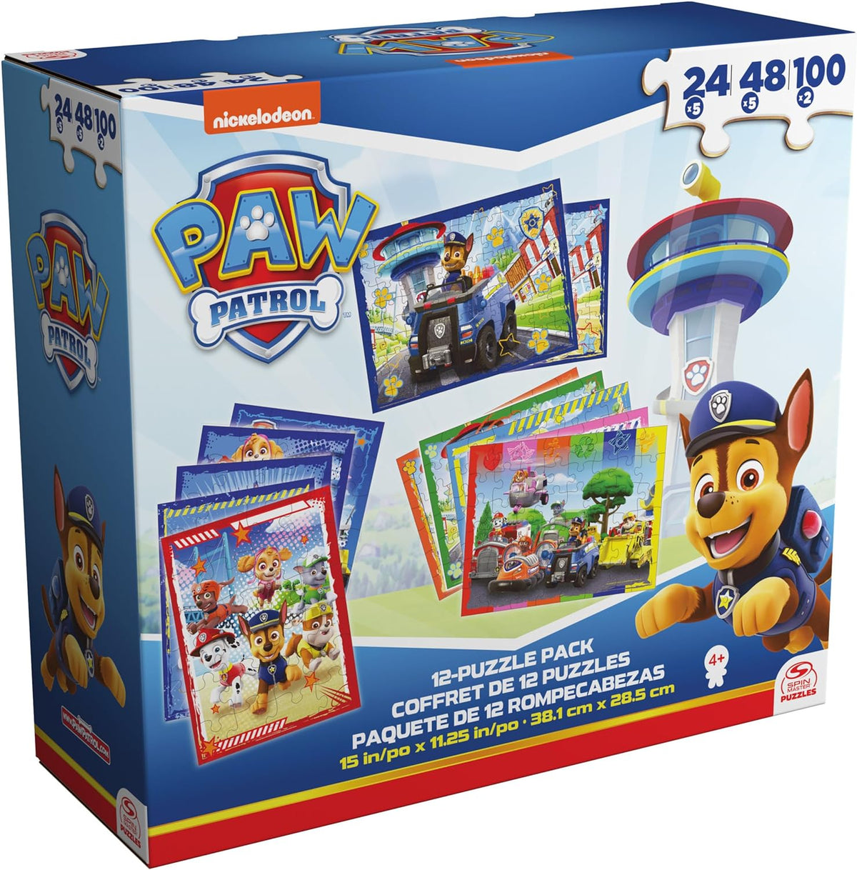 SuperPups Paw Patrol Puzzles - 12 Pack