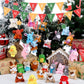 120 Pcs Mini Animal Plush Toys Party Favors Small Stuffed Animals Bulk Cute Jungle Sea Animal Toy Keychain Decoration For Birthd