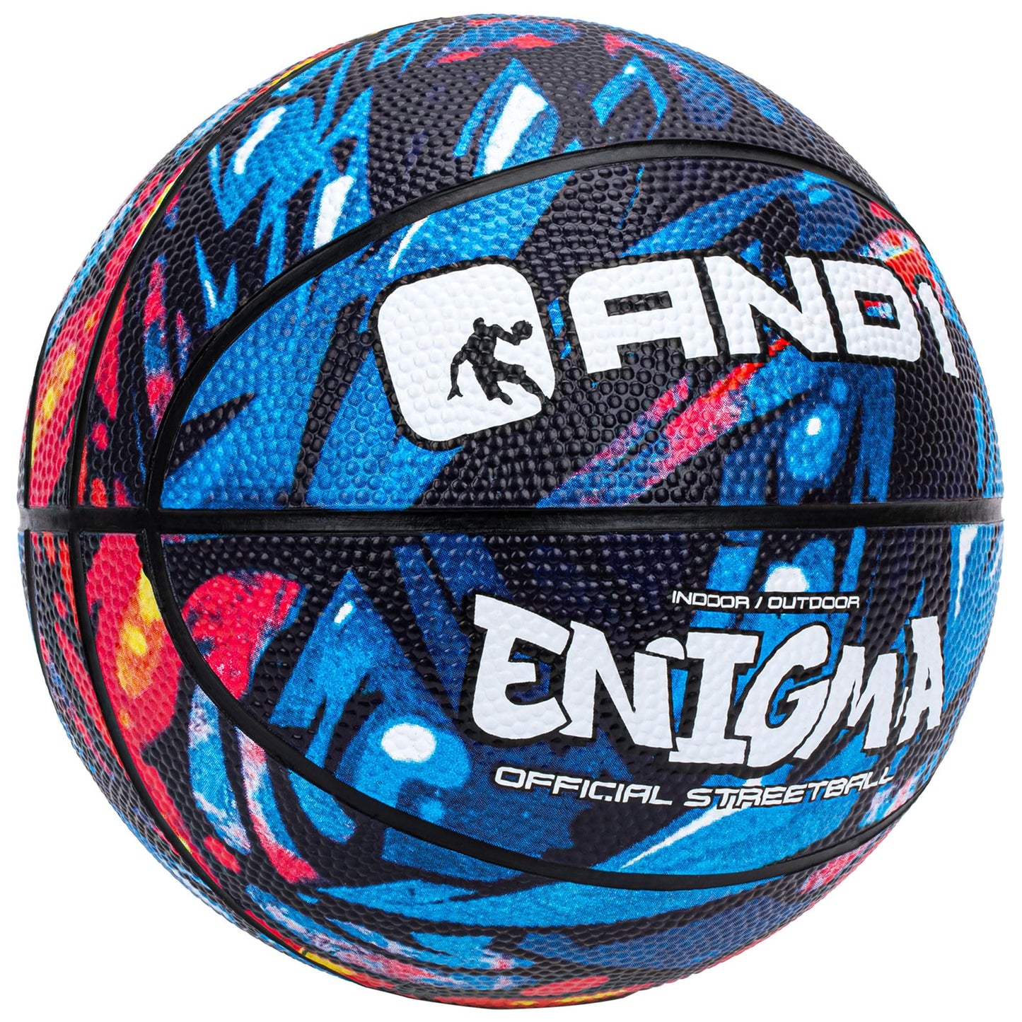 Mini Basketballs And1 3 Pack Set For Kids (Deflated W/Pump Included): - Size 3 7-Inch Premium Youth Size Basketballs, Easy To Grip, Made For Indoors And Outdoors