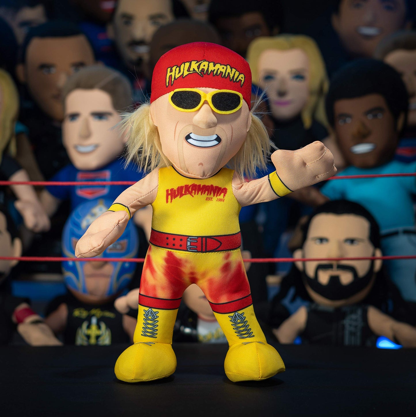 Bleacher Creatures Wwe Hulk Hogan 10' Plush Figure - A Wrestling Superstar For Play Or Display