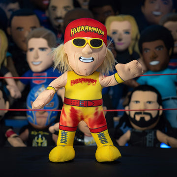 Bleacher Creatures Wwe Hulk Hogan 10' Plush Figure - A Wrestling Superstar For Play Or Display