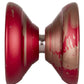 Duncan Toys Roadrunner Yo-Yo, Unresponsive Expert Level Yo-Yo, Concave Bearing And Aluminum Body, Red With Gold Splash