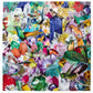 eeBoo: Piece and Love Hummingbirds and Gems 1000 Piece Square mature-themed Jigsaw Puzzle  23 x 23 When Completed  Sturdy Puzzle Pieces  for Ages 14 and up