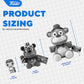 Funko Plush: Five Nights At Freddy'S (Fnaf) Security - 7' Glamrock Freddy Fazbear - Collectable Soft Toy - Birthday Gift Idea - Stuffed