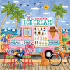 Ceaco 500 Piece Jigsaw Puzzle - Food Trucks - Ice Cream Truck II - Multicolor - Cardboard Model 2466-5