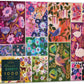 Elena Essex Jigsaw Puzzles 1000 Pieces - Nature's Garden, Puzzle 1000 Pieces, Puzzles for Adults, Colorful Animal Bird Flower Bu