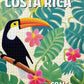 Cross & Glory - Costa Rica In Color - 1000 Piece Jigsaw Puzzle For Adults | Vibrant Tropical Forest & Toucan | Satin-Finished Travel Puzzle