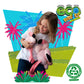 Ecobuddiez - Flamingo From Deluxebase. 13 Inch Flamingo Plush Toy. Eco Friendly Child Safe Flamingo Stuffed Animal Made From Recycled Plastic Bottles.