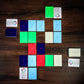 Aura | Ultimate Family Strategy Game | 2 – 4 Players | Fun Abstract Deck Deconstruction Game
