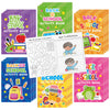 Back to School Activity Books for Kids - 24Pcs First Day of School Mini Games Coloring Book Set Bulk Mazes Word Search Word Scra