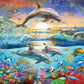 Ravensburger 12895 Dolphin Paradise 300 Piece Puzzle For Kids - Every Piece Is Unique, Pieces Fit Together Perfectly