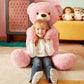 Ikasa Giant Teddy Bear Plush Toy Stuffed Animals (Pink, 47 Inches)