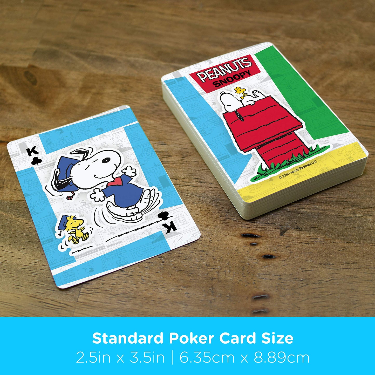 Aquarius Peanuts Snoopy Playing Cards - Snoopy Themed Deck Of Cards For Your Favorite Card Games - Officially Licensed Peanuts M