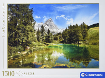Clementoni - 31680 - Collection - The Blue Lake - 1500 Pieces, Multi Colour