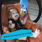 Baby Einstein Activity Arms Octopus Bpa Free Clip On Stroller Toy With Rattle And Mirror, Age Newborn + , Blue