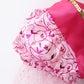 Spunicos Toddlers Girls Pink Medieval Princess Costume Ankle Length Dress With Tiara Toddler 3-4