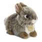 Aurora® Adorable Miyoni® Tots Baby Bunny Stuffed Animal - Lifelike Detail - Cherished Companionship - Gray 7 Inches