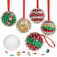 READY 2 LEARN- Create Your Own Sequin Ornaments - Set of 6 - Christmas Crafts for Kids - Christmas Tree Decorations - All Materi