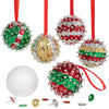 READY 2 LEARN- Create Your Own Sequin Ornaments - Set of 6 - Christmas Crafts for Kids - Christmas Tree Decorations - All Materi