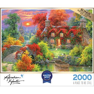 Roseart - Abraham Hunter - A Place To Be Still - 2000 Piece Jigsaw Puzzle For Adults