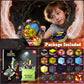 Hltyigr 150PCS Magnetic Blocks-Magnetic Building Blocks Magnet Toys Set Stacking Cave World with Magnet Construction Toys STEM Sensory Gift for Kids Toddlers Boys & Girls Birthday Gifts Ages 3+