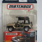 Matchbox Globe Travelers Gold/Black Jeeep Wrangler 65Th Anniversary