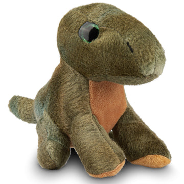 Forest & Twelfth Stuffed Brontosaurus, Single Mini Stuffed Animal Plush Toy For Kids, Dinosaur Party Favors And Goody Bags, Clas