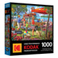 RoseArt 1000 Piece Jigsaw Puzzle - Kodak Premium Family Beach Vacation - Multi-colored Cardboard