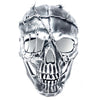 STORM BUY ] Steampunk Style Metallic Scary Horror Skeleton Mask for Halloween Costume Cosplay Party (Silver)