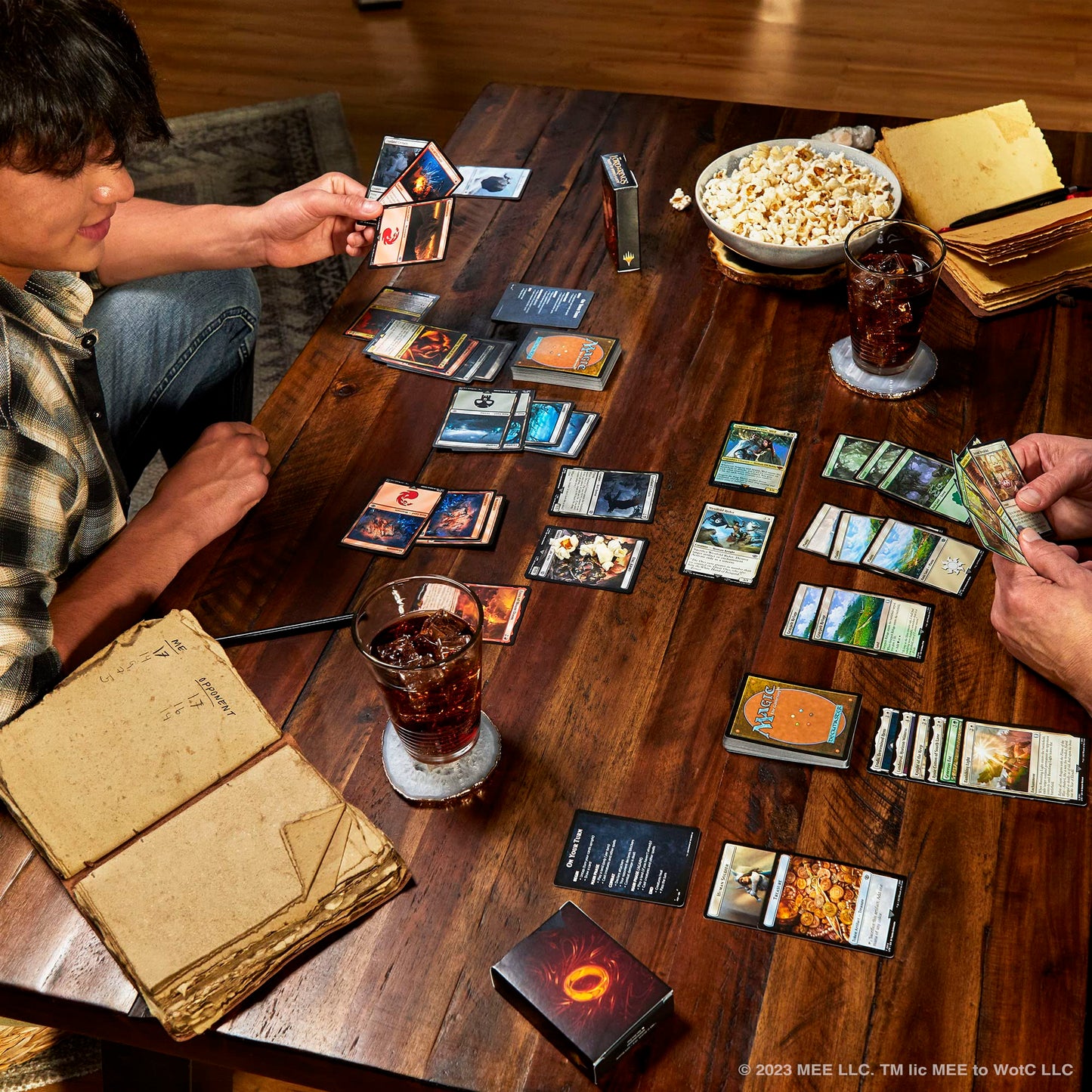 Magic: The Gathering Lord Of The Rings Starter Kit - 2 Ready-To-Play Decks, 2 Online Codes, Ages 13+, 2 Players