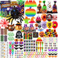 OCHIDO 400 PCS Halloween Party Favors for Kids, Halloween Toys Bulk, Trick or Treat Toys for Halloween Goodie Bag Stuffers, Trea