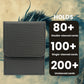 Binirin Card Deck Box For Trading Cards With 1 Divider, Pvc Free Card Storage Box Fits 100+ Sleeved Cards, Pu Leather Strong Mag