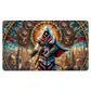 Wizcraft Gaming Paramint Stained Glass Assassin (Stitched) - Mtg Playmat - Compatible With Magic The Gathering Playmat - Play Mt