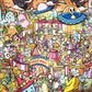 Cross & Glory - Monster'S Gala: A Halloween Hauntfest - 1000 Piece Jigsaw Puzzle For Adults & Kids 12+ | Glare-Free | Vibrant Halloween Festival Scene
