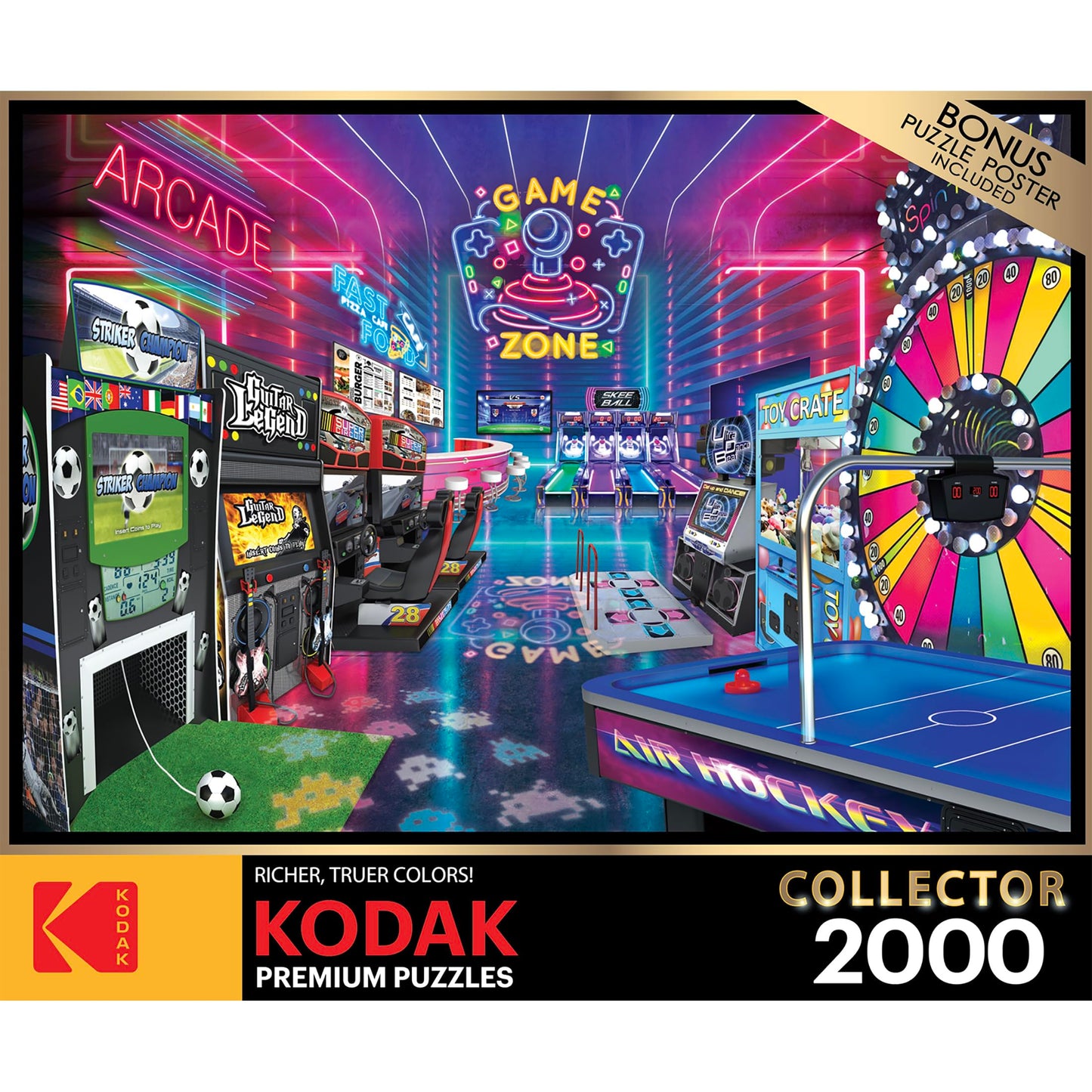 Roseart - Kodak Collector - Fun Zone - 2000 Piece Jigsaw Puzzle For Adults
