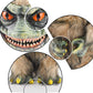Abitoncc Alien Monster Prop Doll - Creepy Green Plush Horror Toy, 1" Resin, Perfect for Halloween & Birthday Gifts