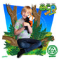 Ecobuddiez - Red Panda From Deluxebase. 12 Inch Red Panda Plush Toy. Eco Friendly Child Safe Panda Stuffed Animal Made From Recycled Plastic Bottles.