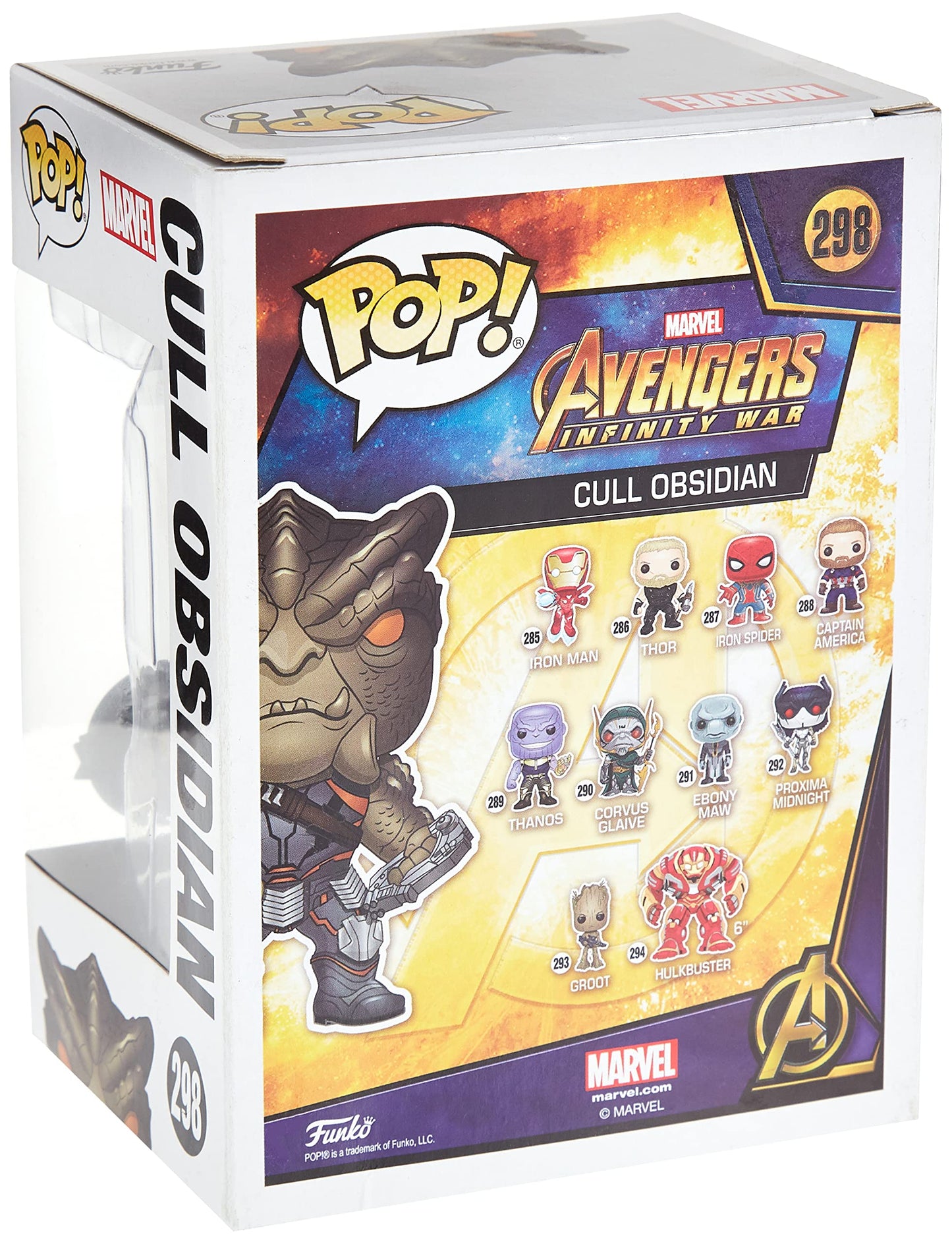 Funko Pop! Infinity War: Cull Obsidian #298