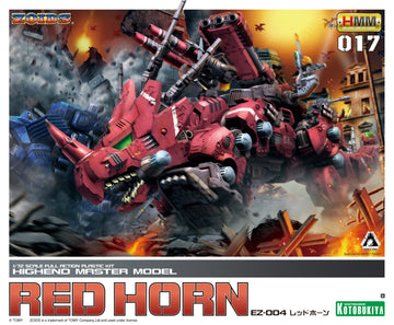 Kotobukiya 1/72 Scale High End Master Model Ez-004 Red Horn Zoid Model Kit For Teens