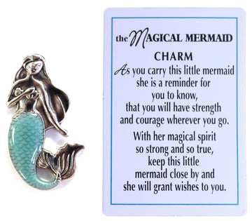 The Magical Mermaid Wish Charm With Story Card! By Ganz