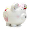 Child To Cherish Ceramic Piggy Bank For Girls, Sprinkle Cupcake