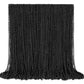 YAXINRUI 144 PCS Black Bead Necklaces, Black Mardi Gras Beads, Halloween Beads Necklaces, New Year Eve Necklaces, 33 Inch Black 