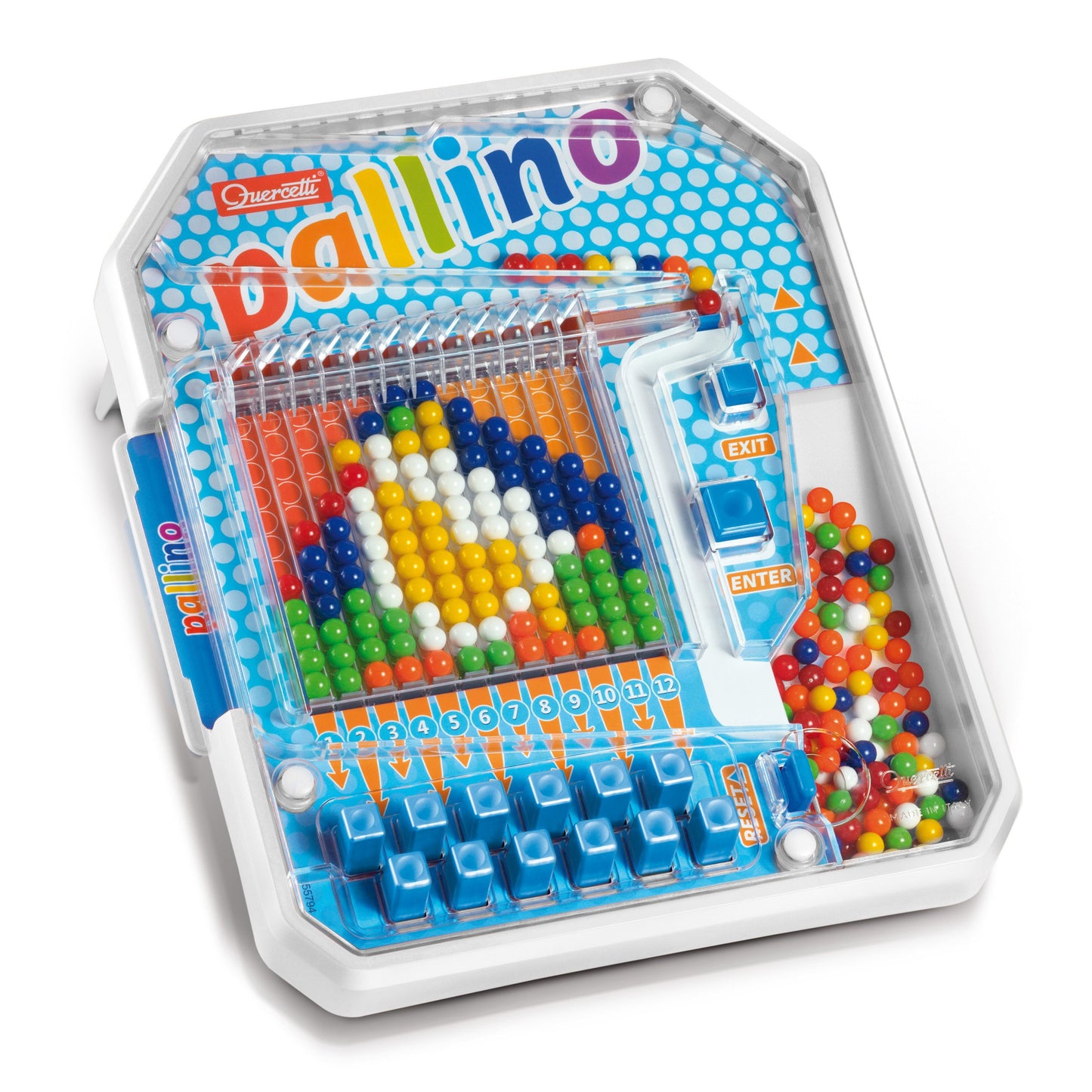 Quercetti Pallino Colored Ball Mosaic Game