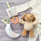 KIDS PREFERRED 3 Piece Gift Set - Stuffed Animal & Activity Toys, 5" Cotton, Multicolor, Model 95535