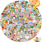 Bekayshad Stickers For Water Bottles, 300 Pcs Stickers For Kids Teens Girls Students Classroom Teacher Prizes For Kids Cute Vinyl Waterproof Laptop Stickers For School