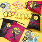 Jenaai 148 Pcs Softball Party Favors Include Drawstring Bags Charm Bracelets Keychain Hair Ties and Stickers, Softball Theme Gif
