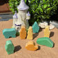 Little Lands  Fantasy Figures, Set of 8 Stone Figures