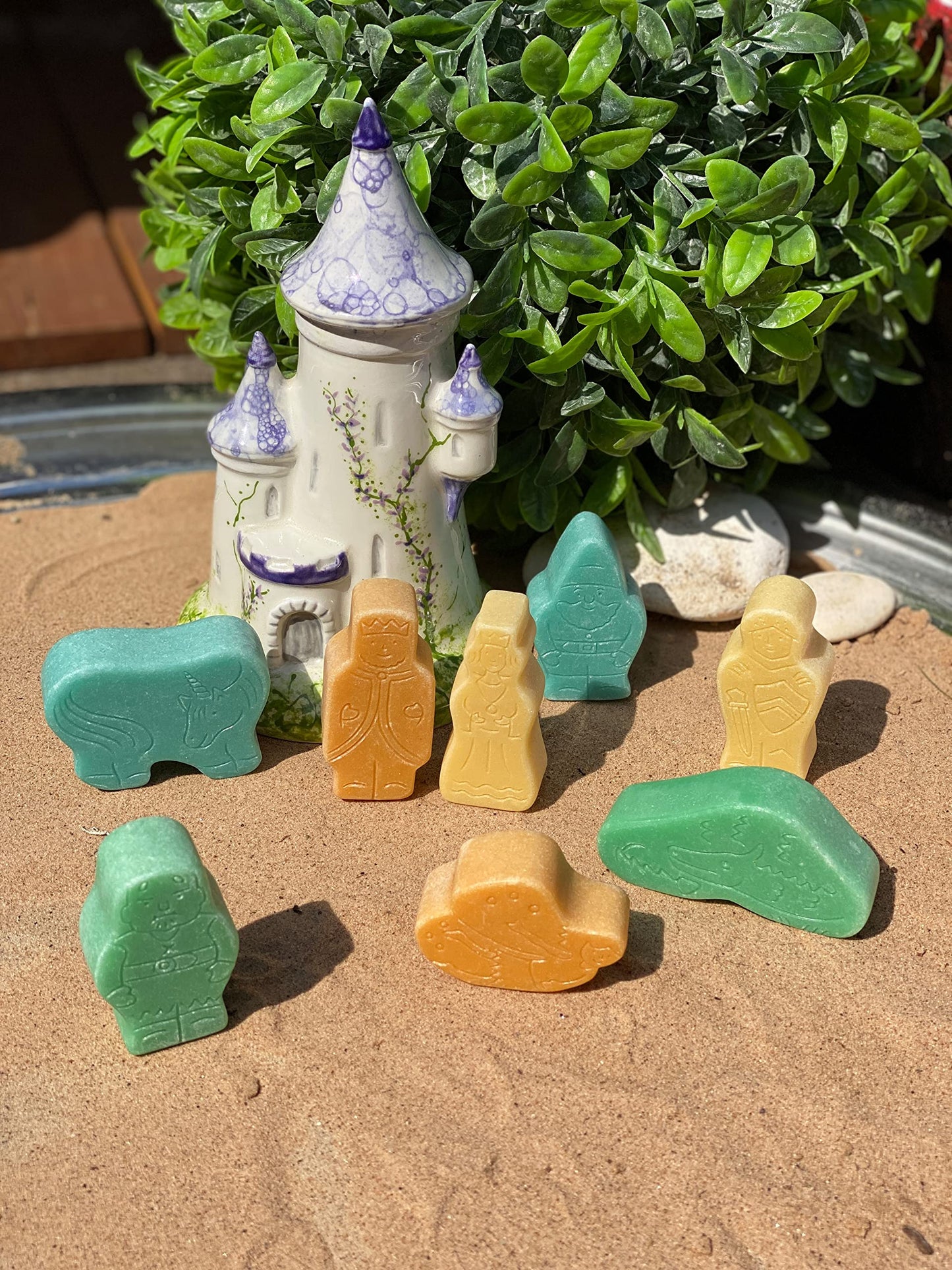 Little Lands  Fantasy Figures, Set of 8 Stone Figures