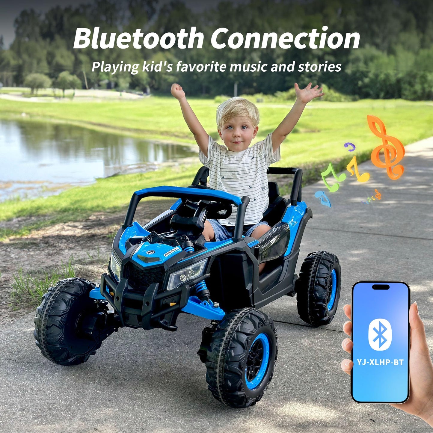 Outfunny 24 Volt Kids Utv, 4Wd Electric Ride-On Toy Car For Girls W/Remote Control, 4X200W Motors, 5Mph Max Speed - Pink