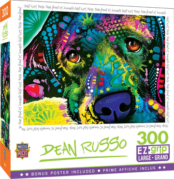 Masterpieces 300 Piece EZ Grip Jigsaw Puzzle - Cold Wet Nose - 18x24